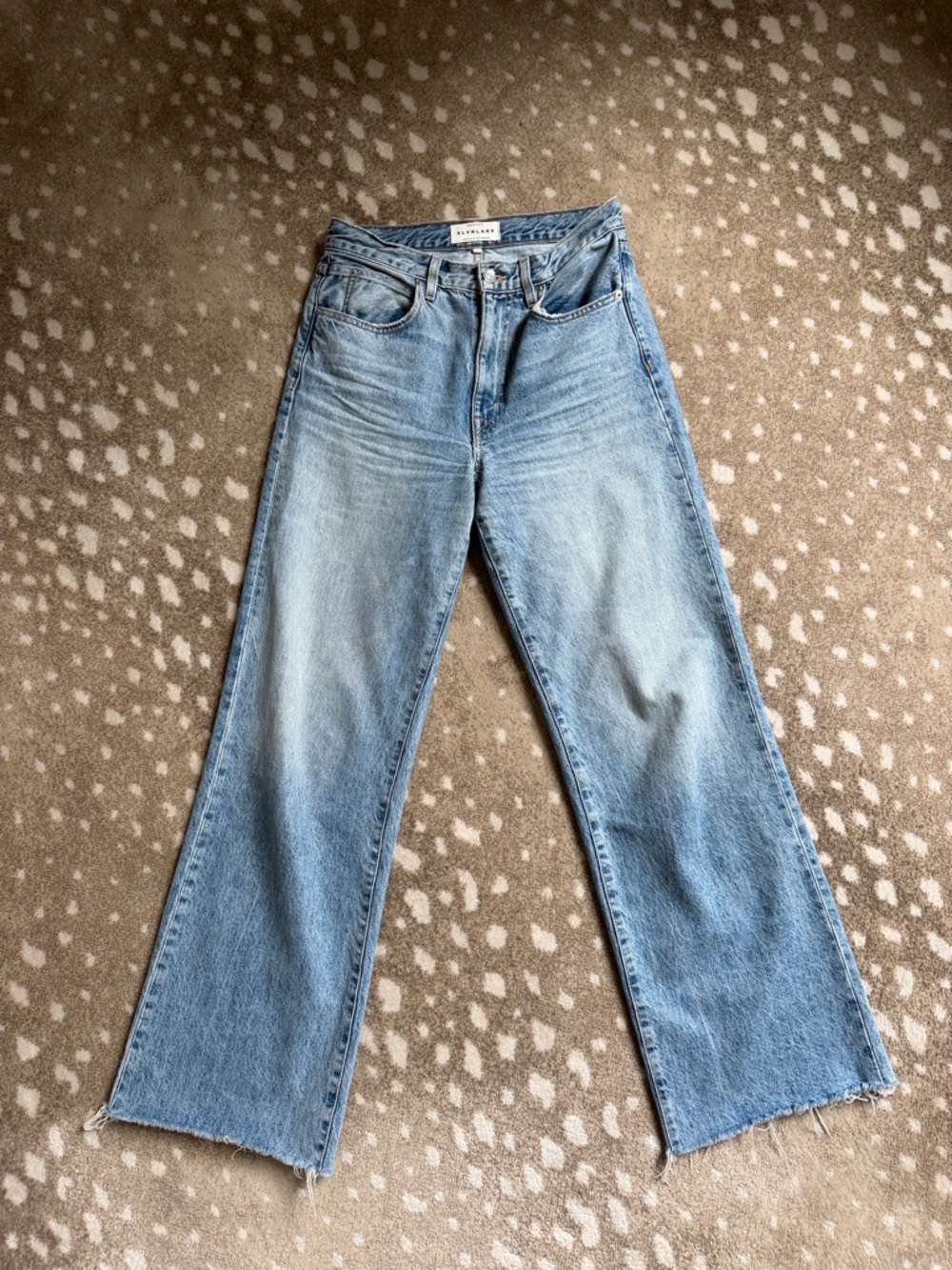 SLVRLAKE Grace High-Rise Wide-Leg Jeans